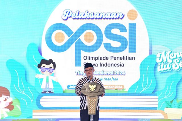 Kementerian Pendidikan Dasar dan Menengah Kemendikdasmen Gelar Olimpiade Penelitian Siswa Indonesia OPSI 2024