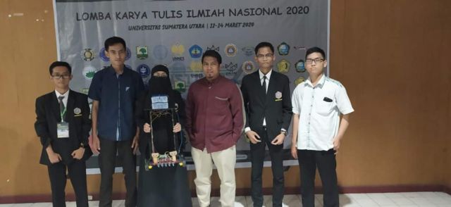 Mahasiswa STMIK Triguna Dharma Medapatkan Juara Harapan II pada lomba Karya Tulis Ilmiah Nasional di acara INSTINCT ke-4 USU
