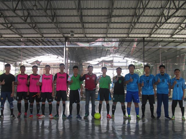 Kegiatan 17 an yg laksanakan ukm Futsal STMIK TRIGUNA DHARMA  dalam pertandingan futsal di point futsal pada tanggal 18 Aug 2018 